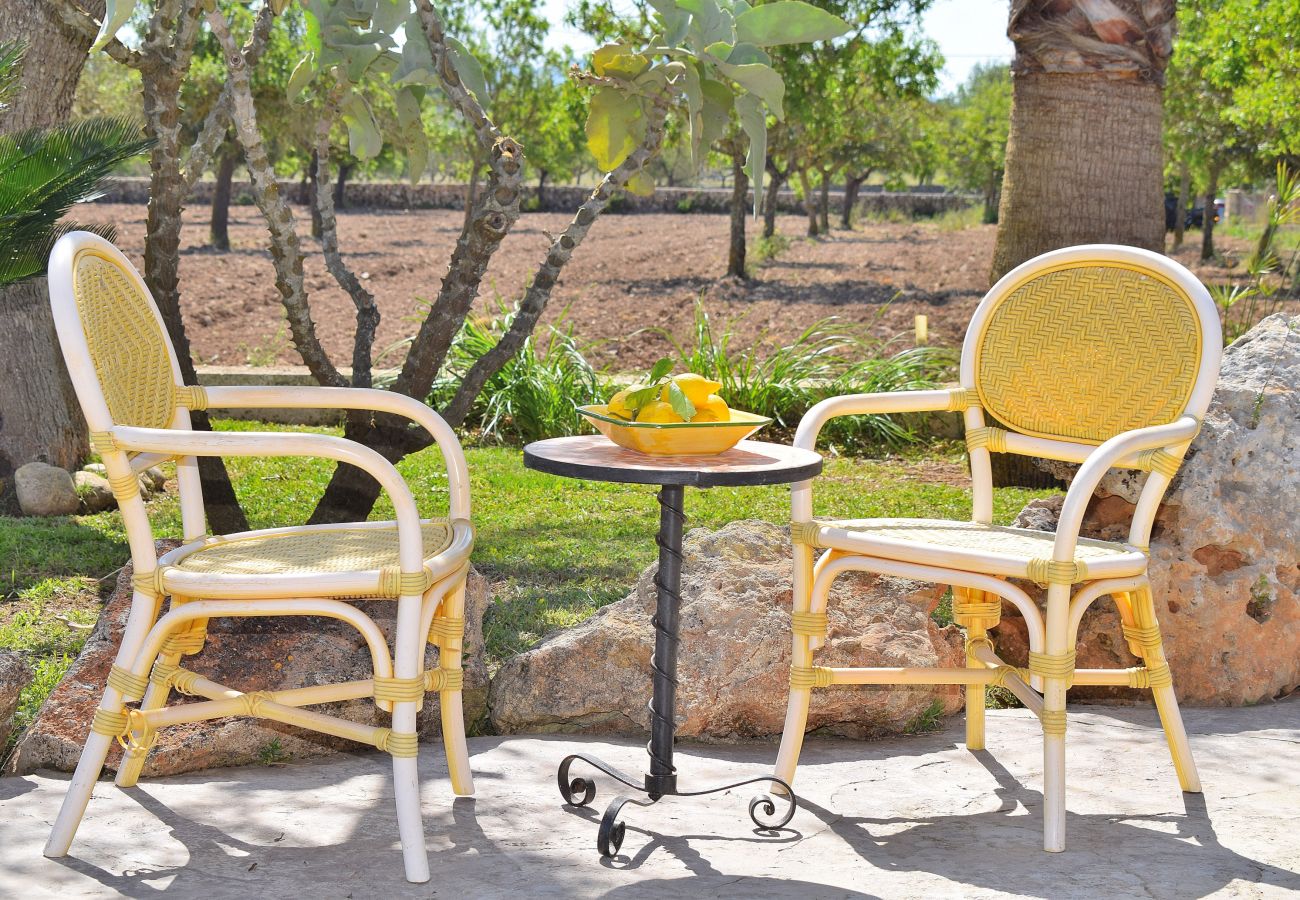 Villa en Santa Margalida - Vernissa 288 fantástica villa con piscina privada, gran jardín, barbacoa y aire acondicionado