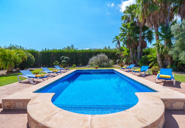 Villa en Alcúdia - Ca na Malanyona finca para 6 en Alcudia 