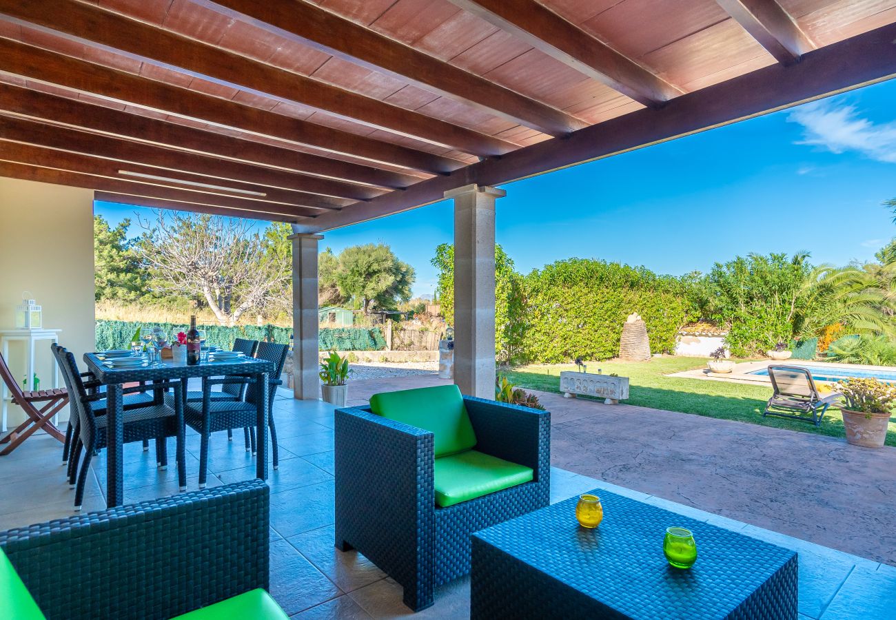 Villa en Alcúdia - Xacons acogedora villa para 2 + 2 niños  con piscina