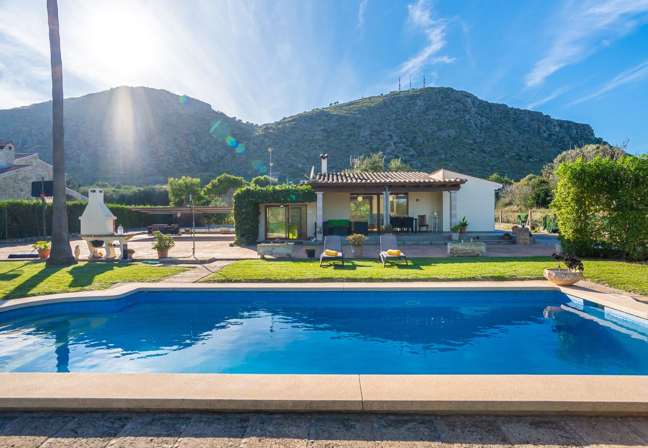 Villa en Alcúdia - Xacons acogedora villa para 2 + 2 niños  con piscina