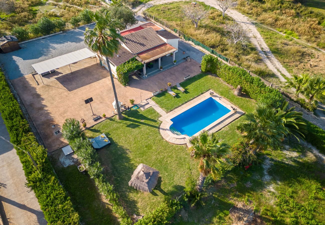 Villa en Alcúdia - Xacons acogedora villa para 2 adultos con piscina