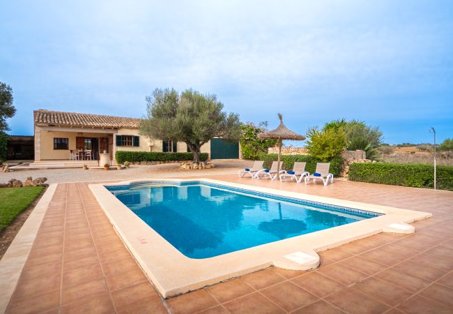 Villa en Son Serra de Marina - Sa Caseta Finca rustica para 4 con piscina