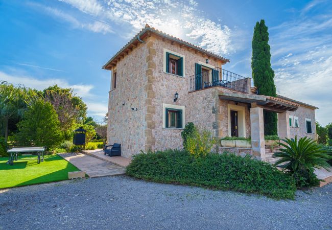 Villa en Alcúdia - Can Torretes Alcudia para 8 con piscina a poco metros del pueblo 