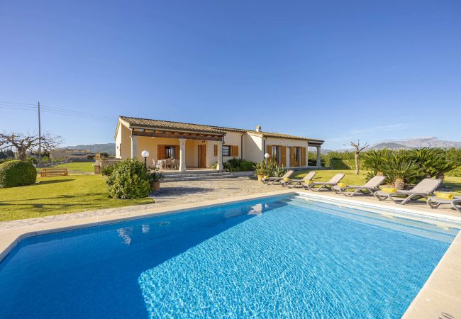 Villa en Alcúdia - Els Evols para 6 con piscina entre Pollensa y Alcudia