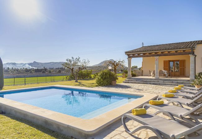 Villa en Alcúdia - Els Evols para 6 con piscina entre Pollensa y Alcudia