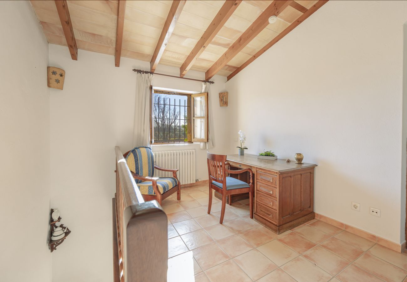 Villa en Alcúdia - Finca Can Castell 1 para 6 con piscina, Bbq, WiFi gratis
