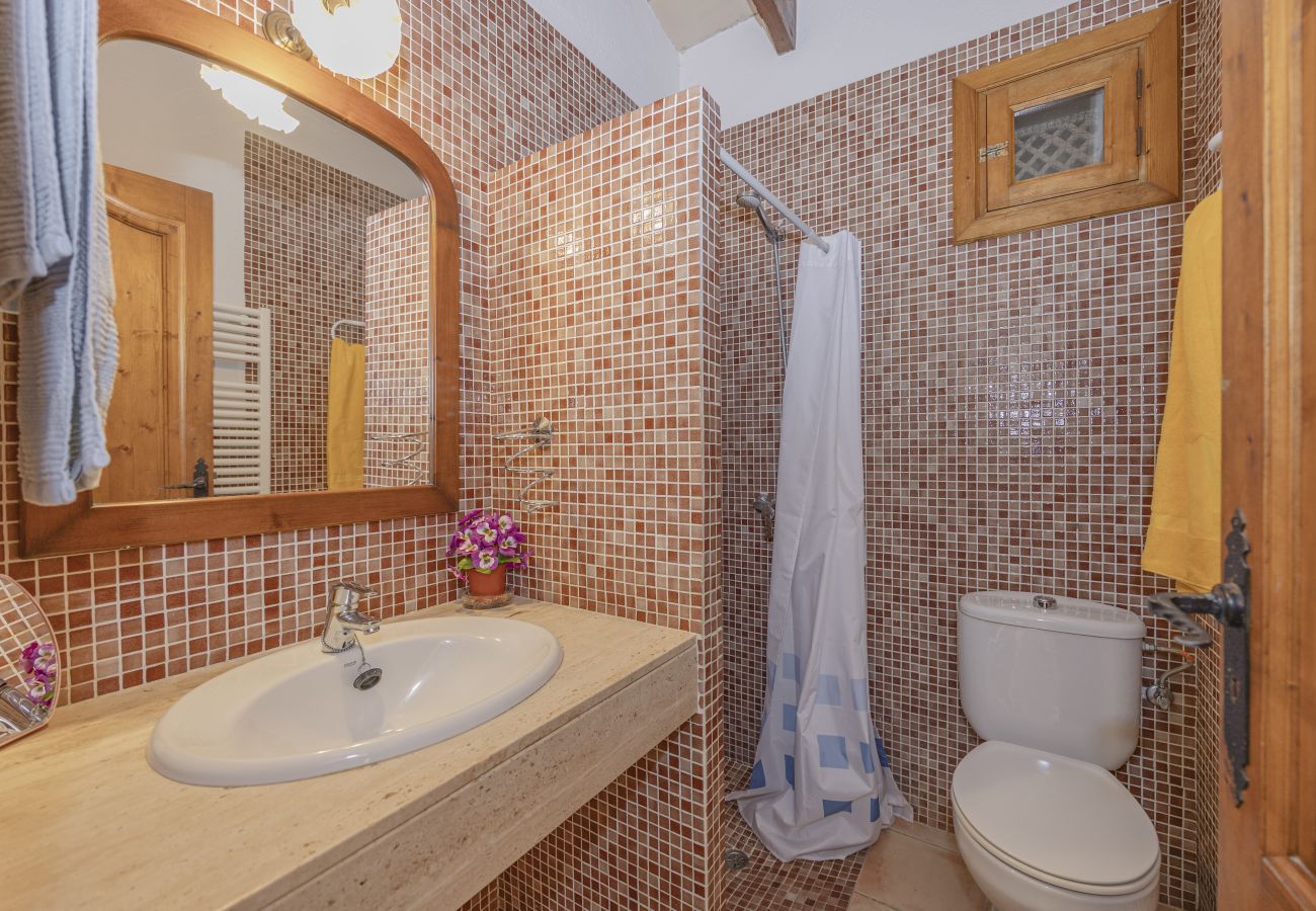 Villa en Alcúdia - Finca Can Castell 1 para 6 con piscina, Bbq, WiFi gratis