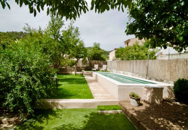 Casa en Mancor de la Vall - Ca Ses Monges Casa mallorquina para 10 con piscina en Mancor de la Vall