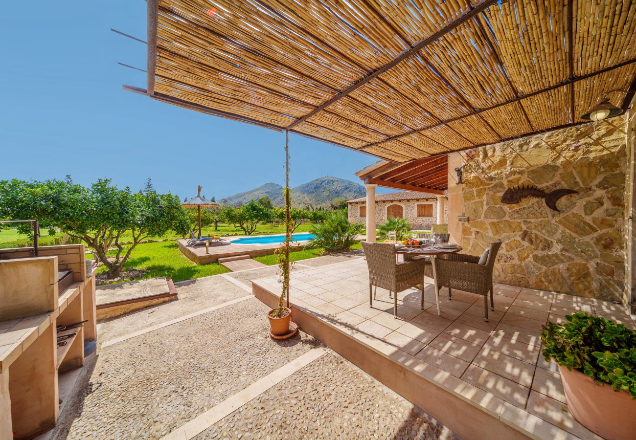 Villa en Alcúdia - CAN FUAT para 3 en Alcudia con piscina 