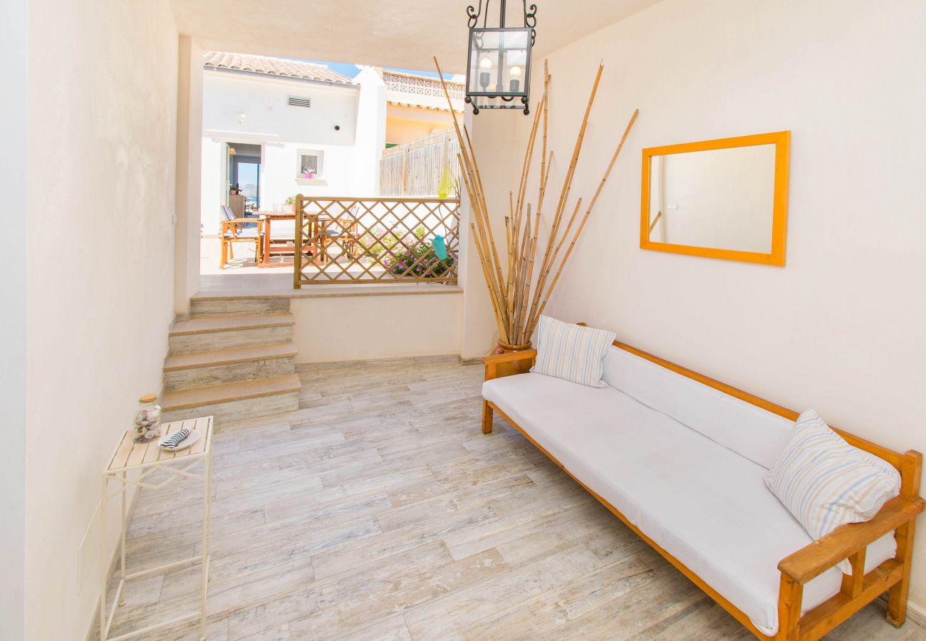Villa in Alcudia - RAN DE MAR für 6 bis 1 m vom Meer in Alcudia