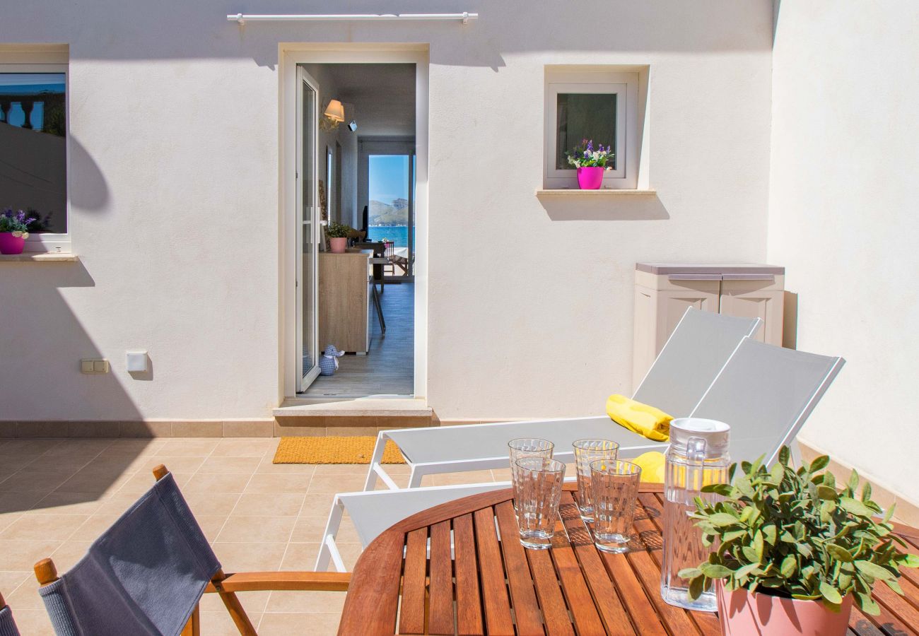 Villa in Alcudia - RAN DE MAR für 6 bis 1 m vom Meer in Alcudia