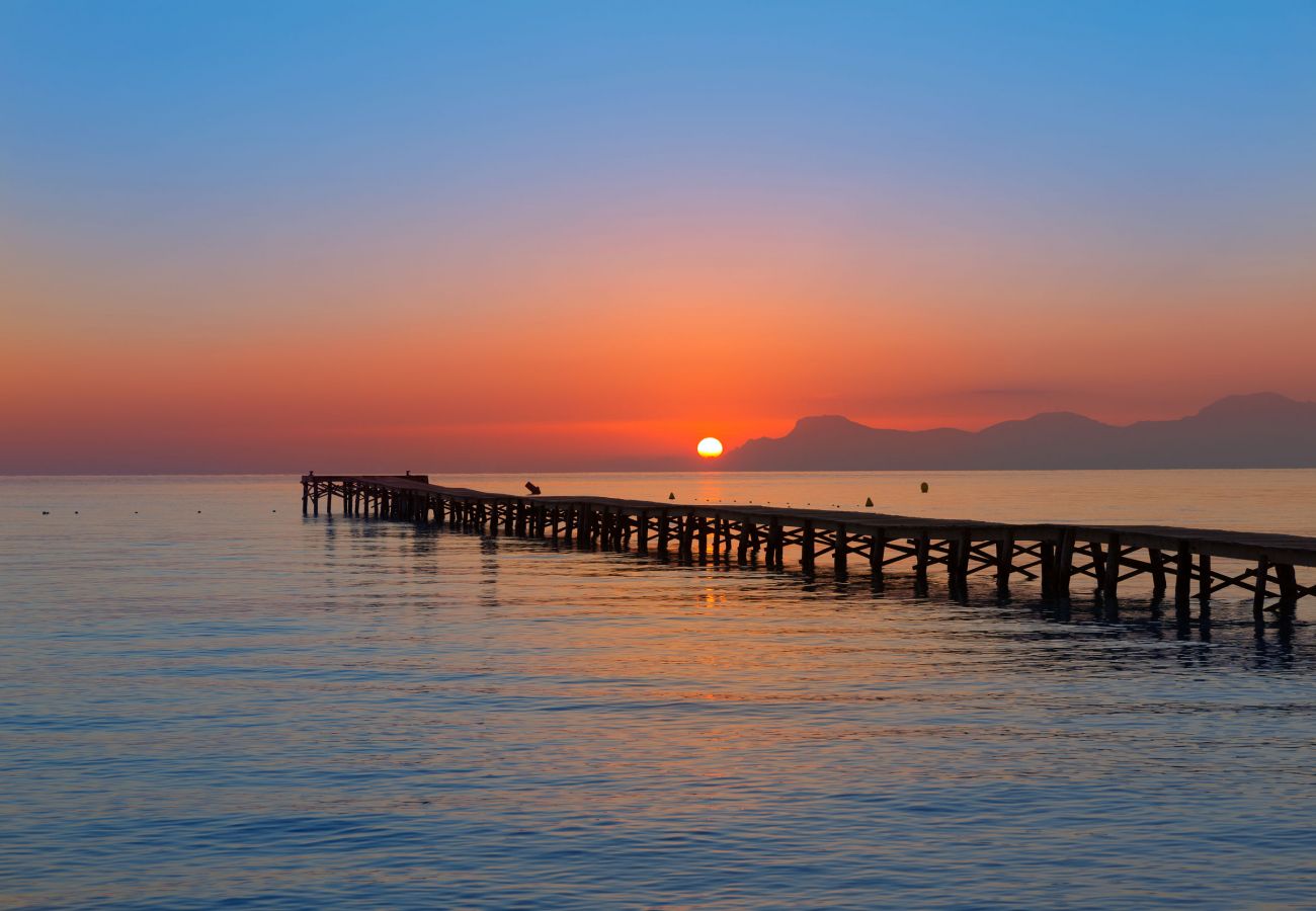 Chalet in Alcudia - Villa Paraiso 600m vom Strand von Alcudia