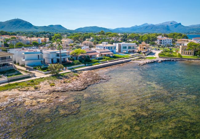 Ferienwohnung in Alcudia - PERICAS erste Linie des Meeres von Alcudia, für 8,kostenloses WiFi