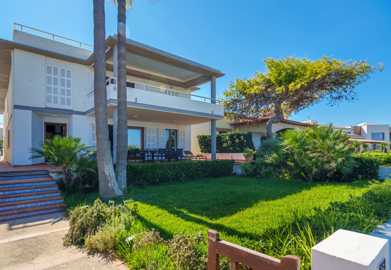 Ferienwohnung in Alcudia - PERICAS erste Linie des Meeres von Alcudia, für 8,kostenloses WiFi