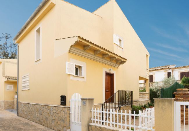 Ferienhaus in Alcudia - CASA MARCOS 275 meter vom Meer, 6 Pers. Puerto Alcudia