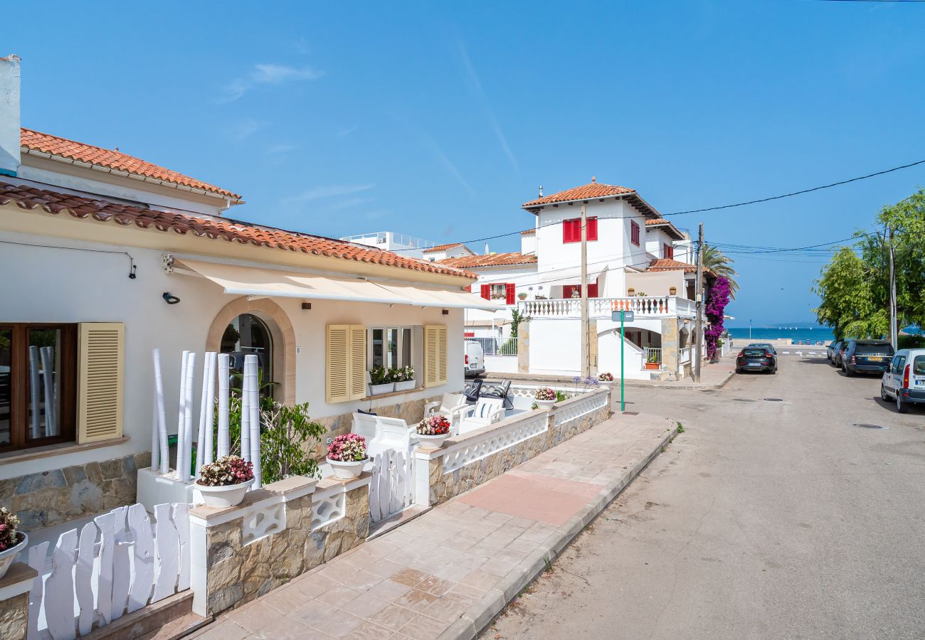 Villa in Port de Pollença - BAMBU Schönes Haus für 6 Personen in Puerto Pollensa, FREE WiFi 