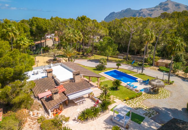 Finca in Alcudia - BON PAS Finca für 6 nur 250 Meter vom Strand entfernt