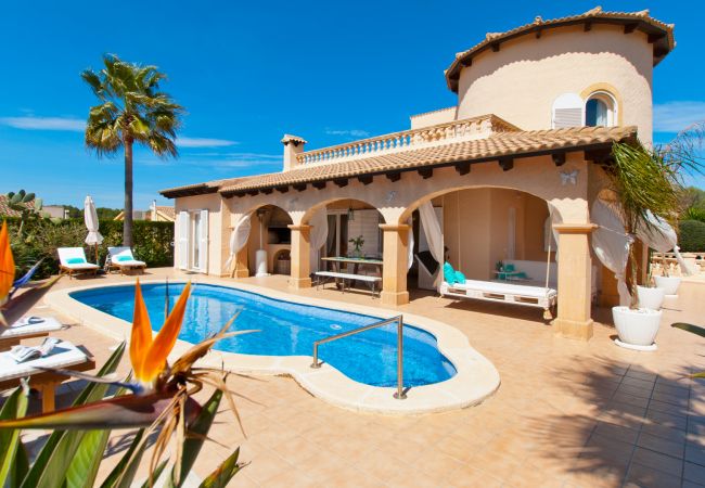 Villa in Son Serra de Marina - VILLA BEL Haus für 6 mit Pool in Son Serra de Marina