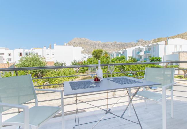 Ferienwohnung in Port de Pollença - LAUET Wohnung 30m vom Strand entfernt in Puerto Pollensa