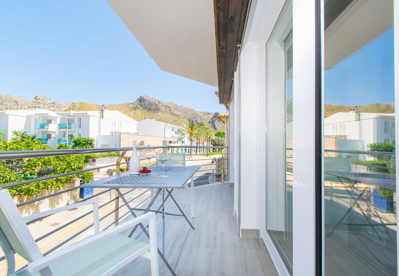 Ferienwohnung in Port de Pollença - LAUET Wohnung 30m vom Strand entfernt in Puerto Pollensa