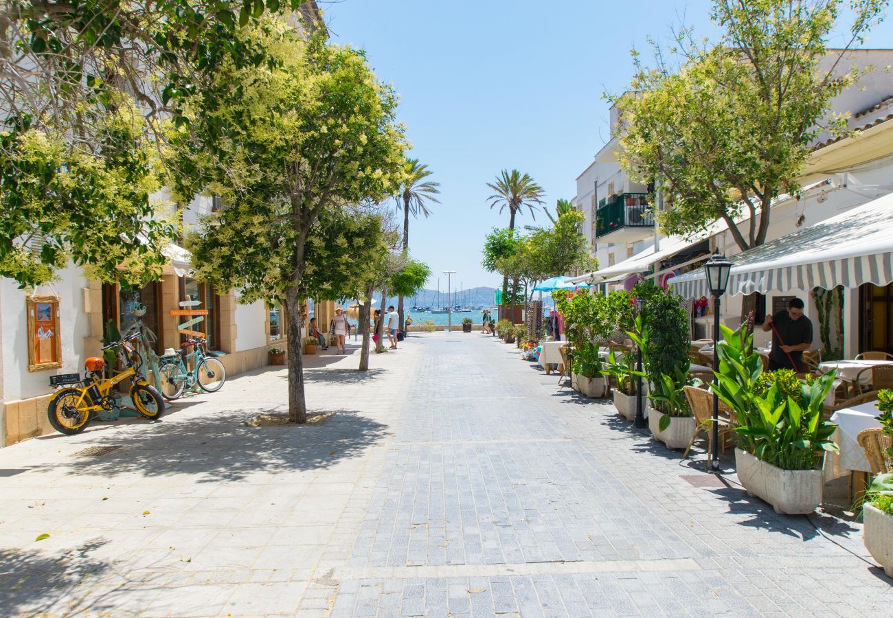 Ferienwohnung in Port de Pollença - LAUET Wohnung 30m vom Strand entfernt in Puerto Pollensa