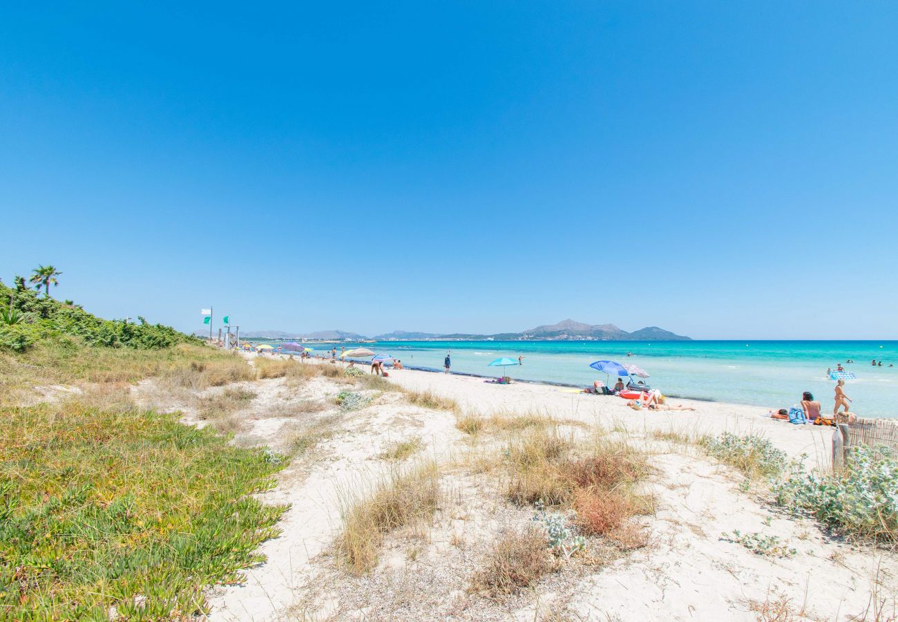 Ferienhaus in Playa de Muro - Villa Canta Haus nur 60 meter zum Strand