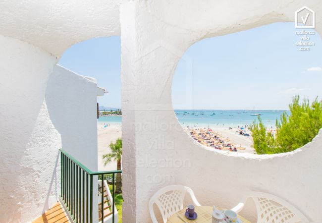 Ferienwohnung in Alcudia - Apartment CITADINI 39 für 4 bis 5 Meter vom Strand Alcudia entfernt