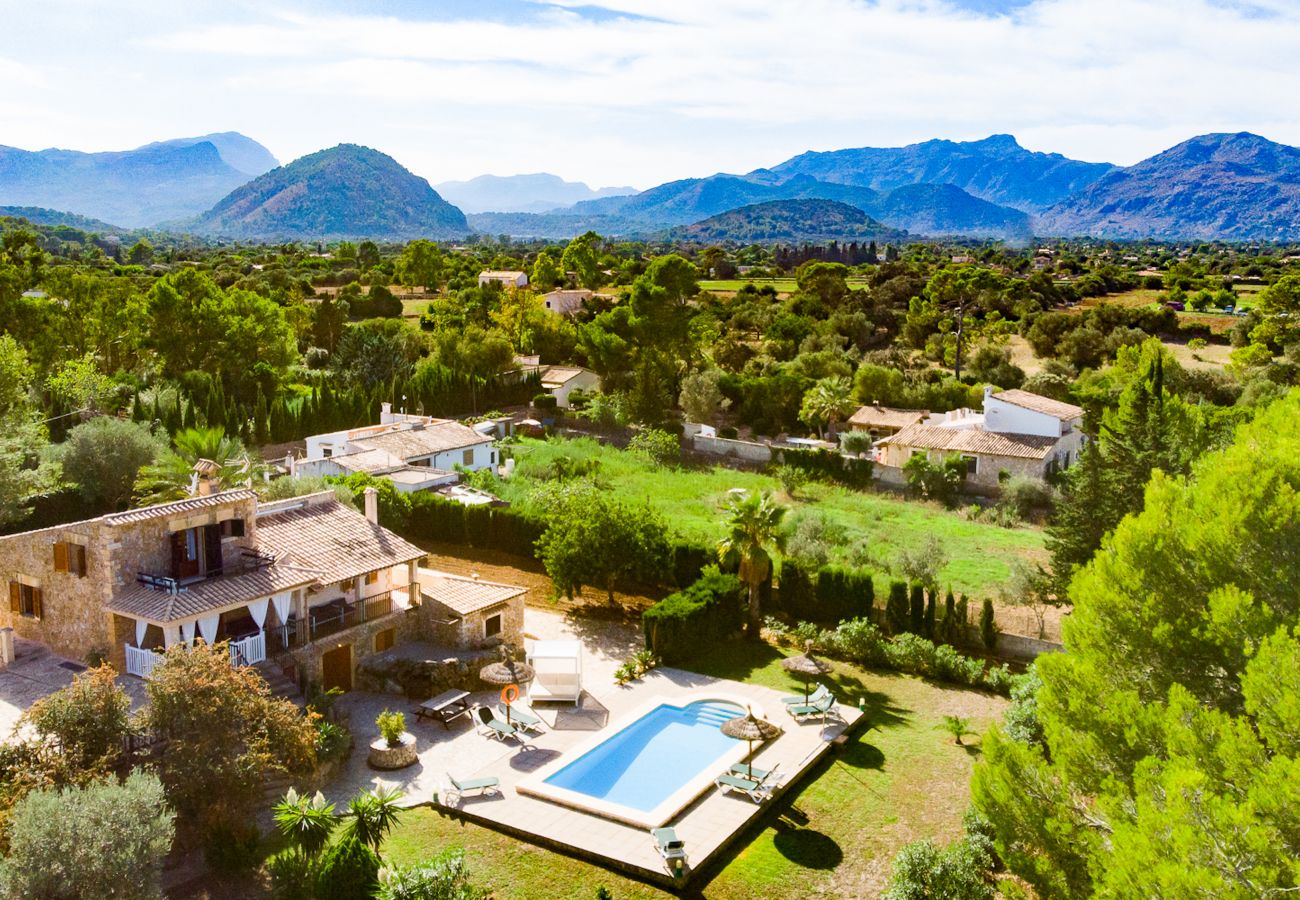 Finca in Pollensa / Pollença - La Caseta  Finca für 6 mit Pool in Puerto Pollensa