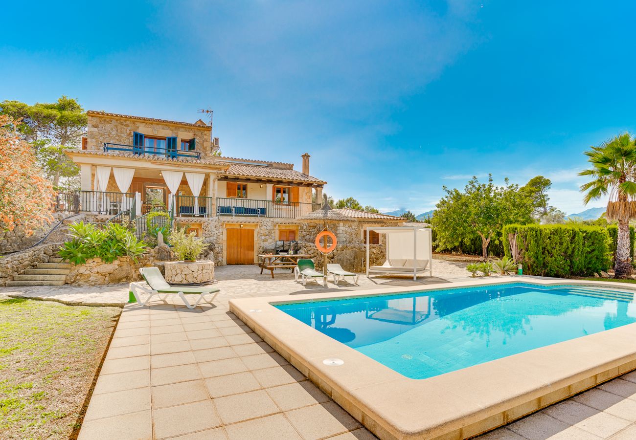 Finca in Pollensa / Pollença - La Caseta  Finca für 6 mit Pool in Puerto Pollensa