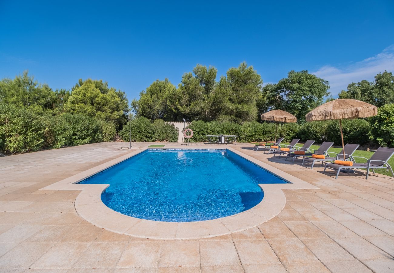 Finca in Muro - Vela 2 Finca für 6 Personen mit Pool, Garten, WIFI, Terrasse in Can Picafort