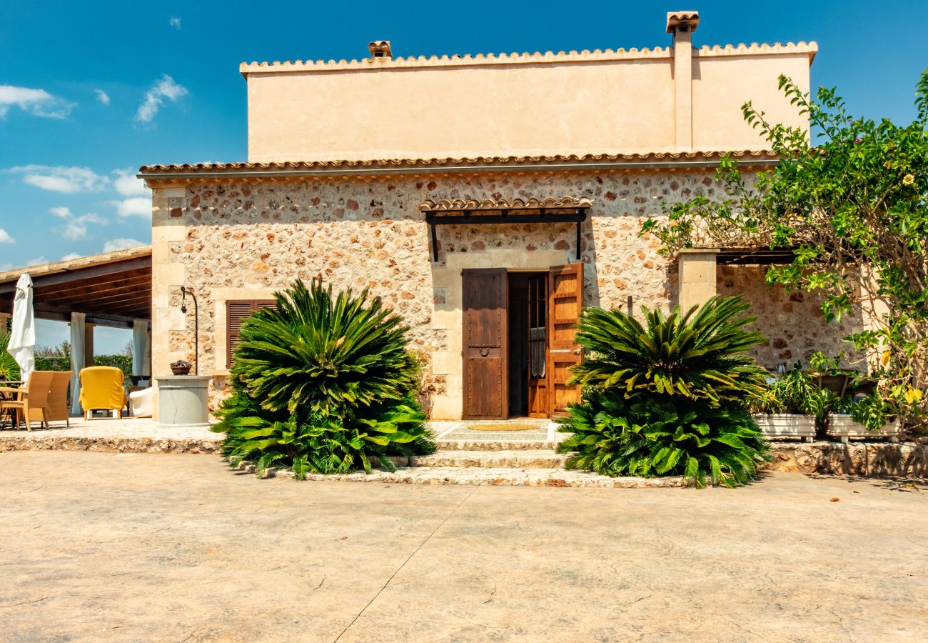Finca in Can Picafort - Carritx Finca für 6 Personen in Can Picafort mit Pool, Garten und WiFi