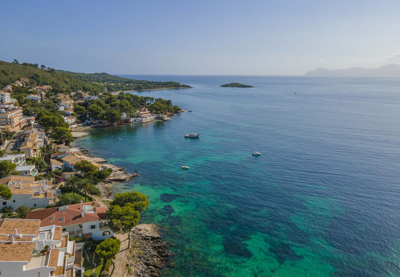 Chalet in Alcudia - Alcanada 1 für 8 mit Schwimmbad 70m vom Meer entfernt