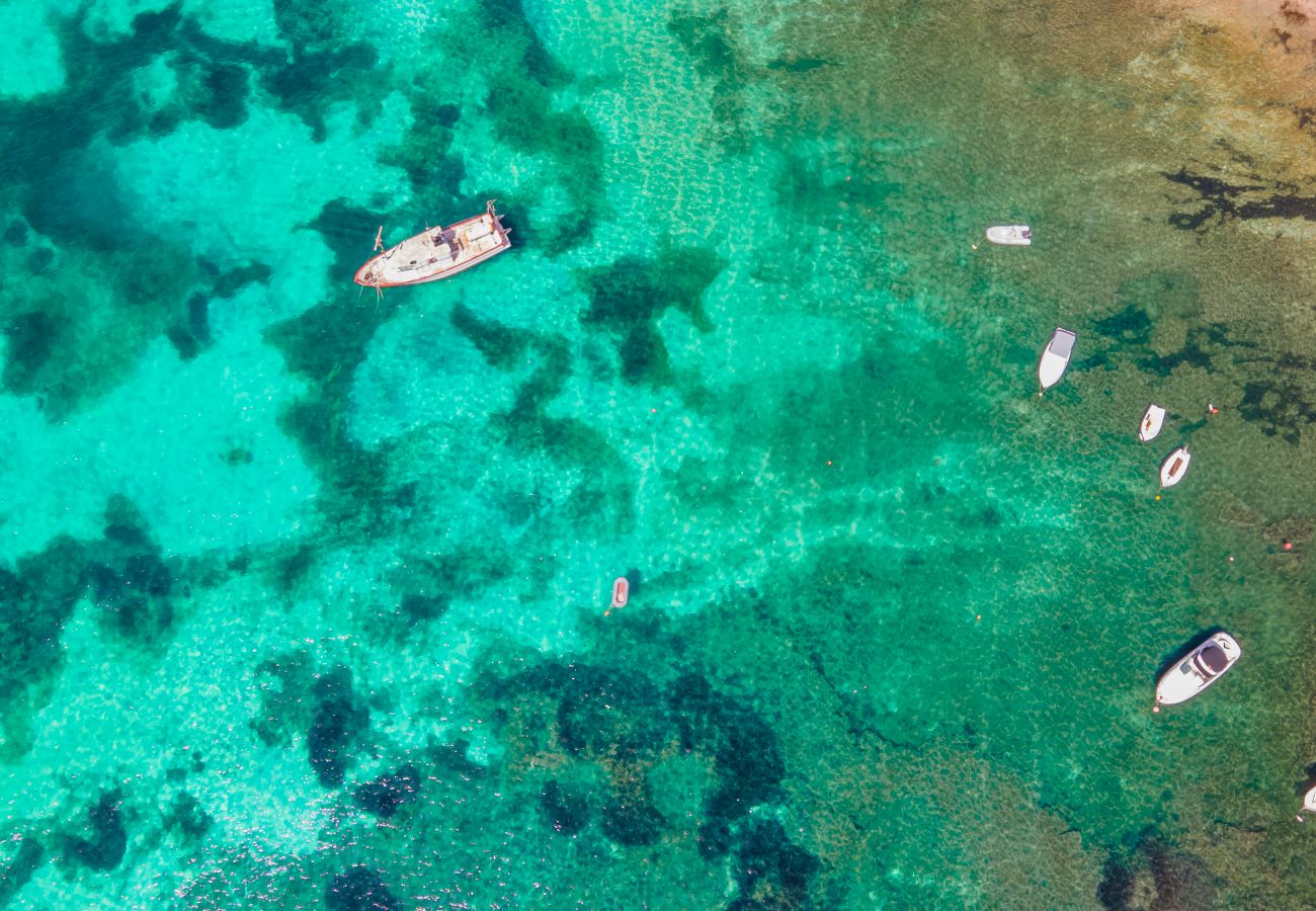 Chalet in Alcudia - Alcanada 1 für 8 mit Schwimmbad 70m vom Meer entfernt