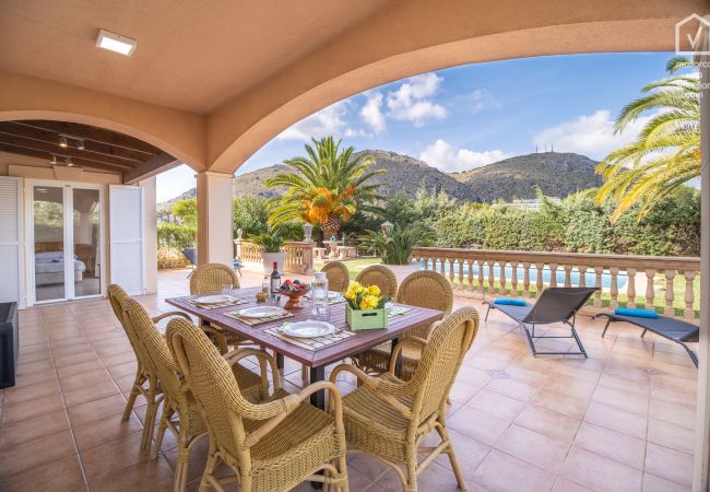 Ferienhaus in Alcudia - Berna Haus für 8 Personen mit Pool in Alcudia, 900 m vom Strand entfernt