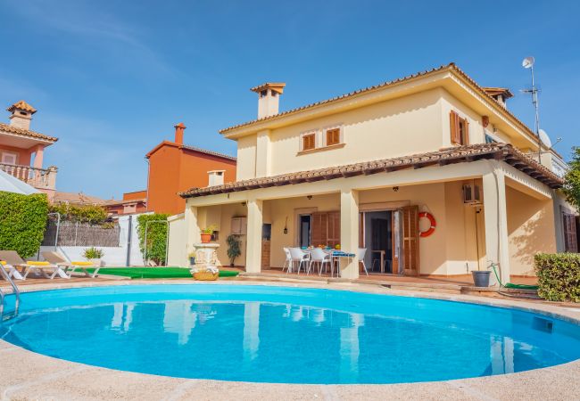 Ferienhaus in Marratxi - Villa Caülls für 10 Personen mit Pool und in der Nähe von Palma