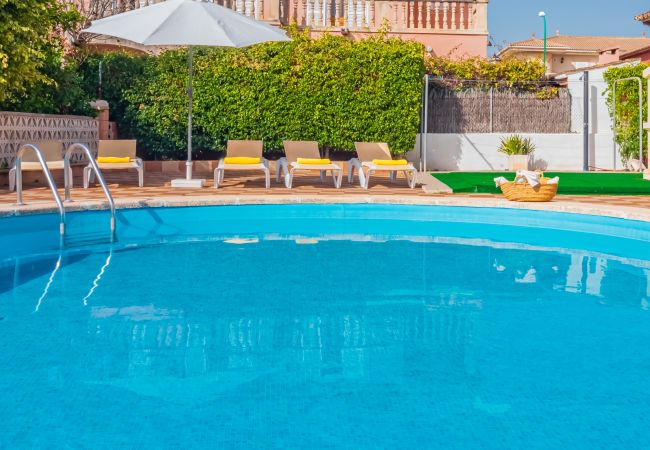 Ferienhaus in Marratxi - Villa Caülls für 10 Personen mit Pool und in der Nähe von Palma
