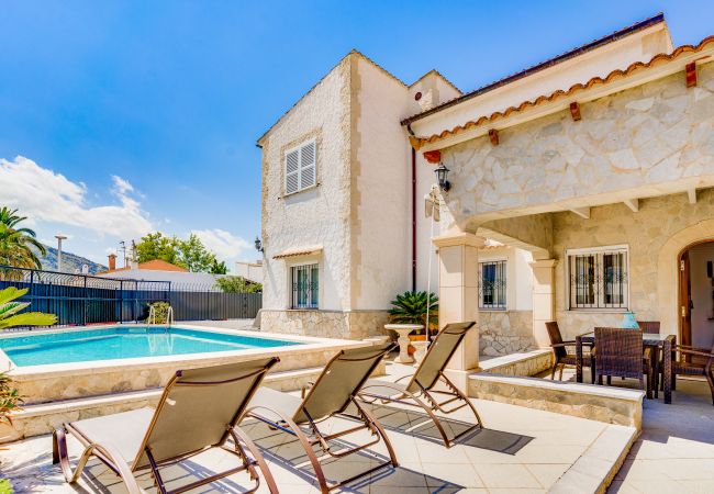 freistehendes Haus in Alcúdia - Sanfora - Villa mit Pool 500m vom Strand von Alcudia