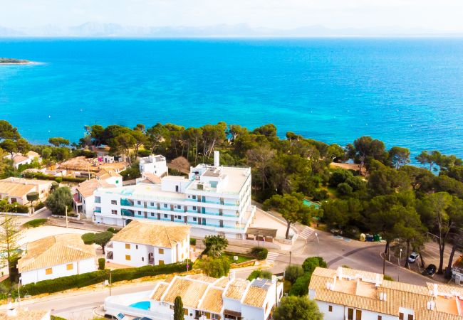 Stadthaus in Alcudia - Villa Playa Golf mit Schwimmbad und 180 m vom Meer entfernt