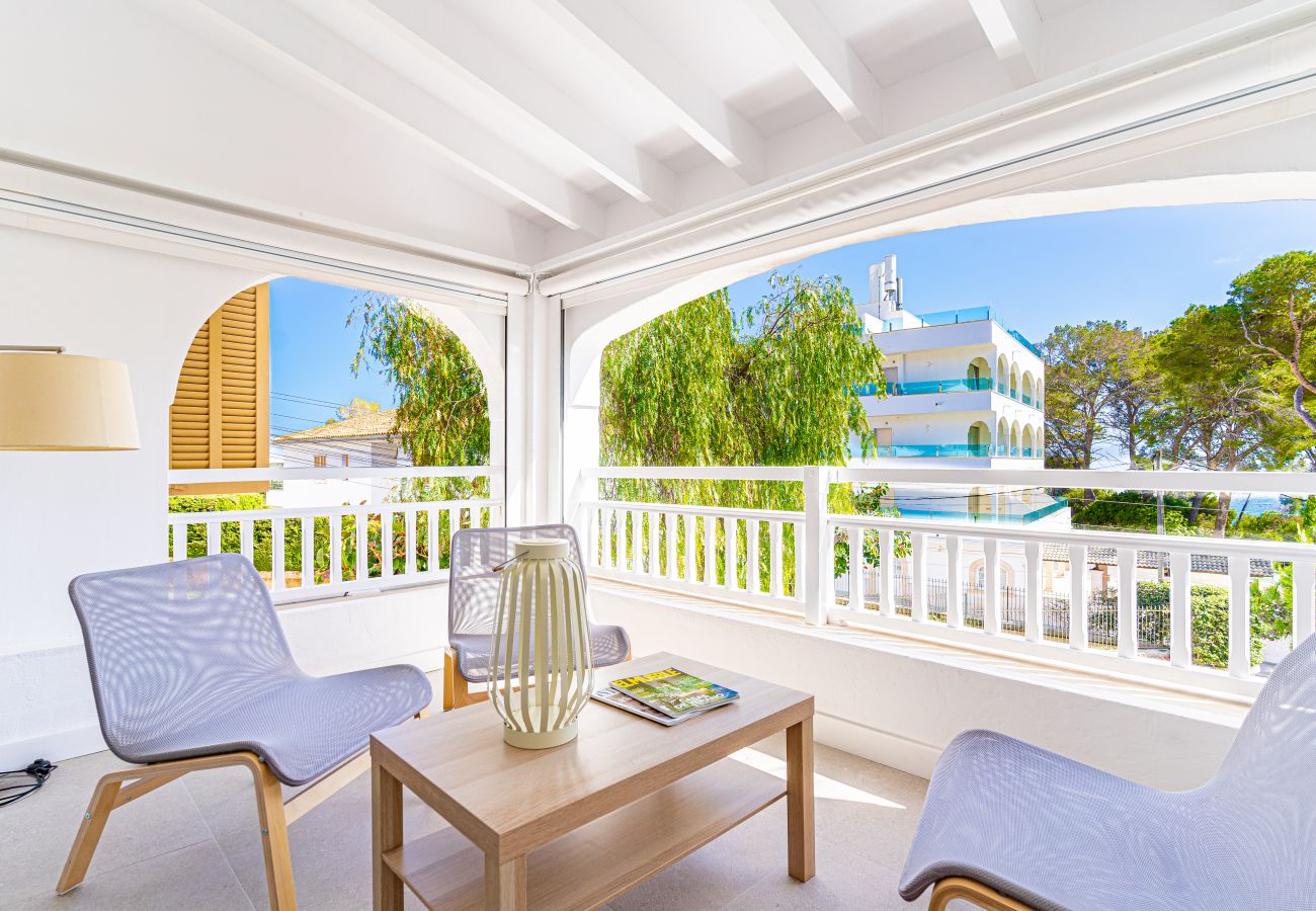 Stadthaus in Alcudia - Villa Napols Playa & Golf mit Schwimmbad und 180 m vom Meer entfernt