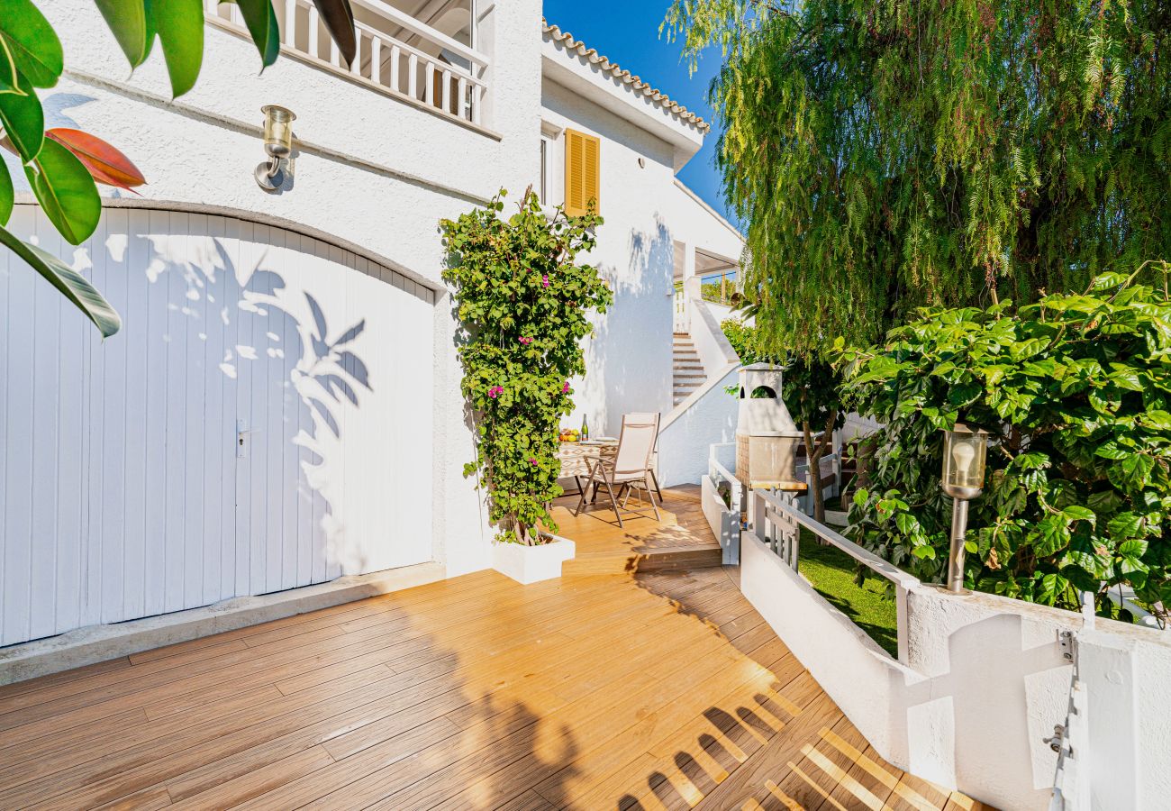 Stadthaus in Alcudia - Villa Napols Playa & Golf mit Schwimmbad und 180 m vom Meer entfernt