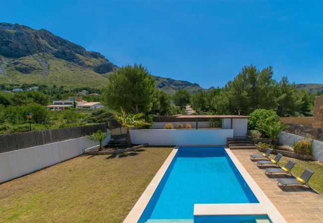 Villa in Arta - MUT Haus für 6 mit Pool 50 m vom Meer entfernt