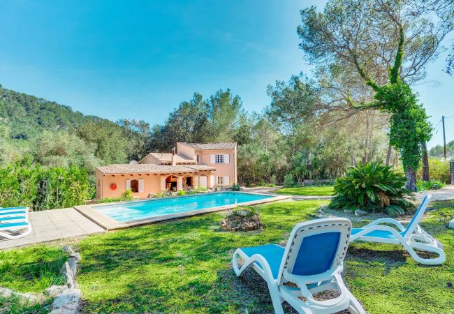 Villa in Sa Pobla - ESTEBAN Finca für 6 Personen mit Schwimmbad inmitten der Natur