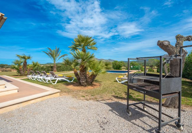 Villa in Son Serra de Marina - Can Aina Finca in der Natur für 6 Personen mit Pool, Tischtennisplatte, BBQ, Wi Fi