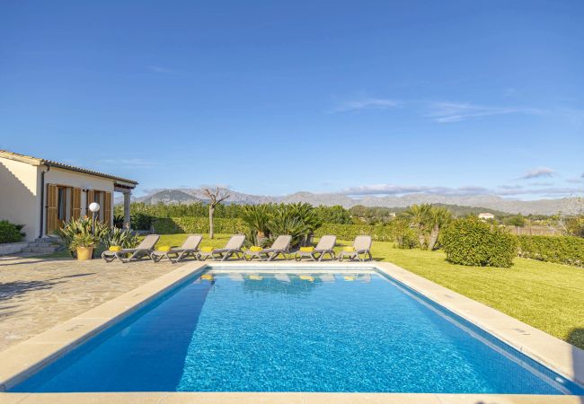 Villa in Alcudia - Els Evols für 6 Personen mit Schwimmbad zwischen Pollensa und Alcudia