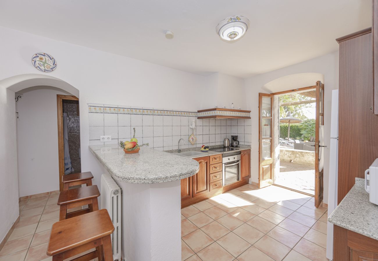 Villa in Alcudia - Finca Can Castell 1 für 6 Personen mit Schwimmbad, Grillplatz, gratis WiFi