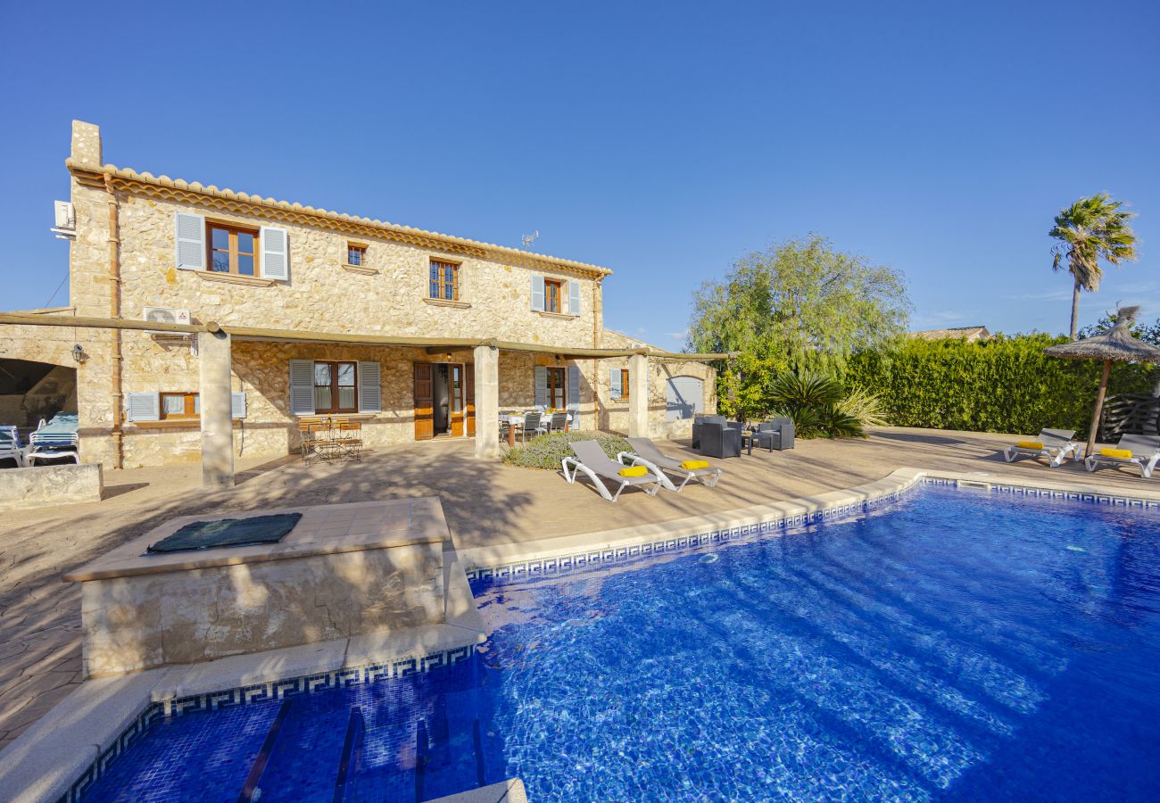 Villa in Alcudia - Finca Can Castell 1 für 6 Personen mit Schwimmbad, Grillplatz, gratis WiFi