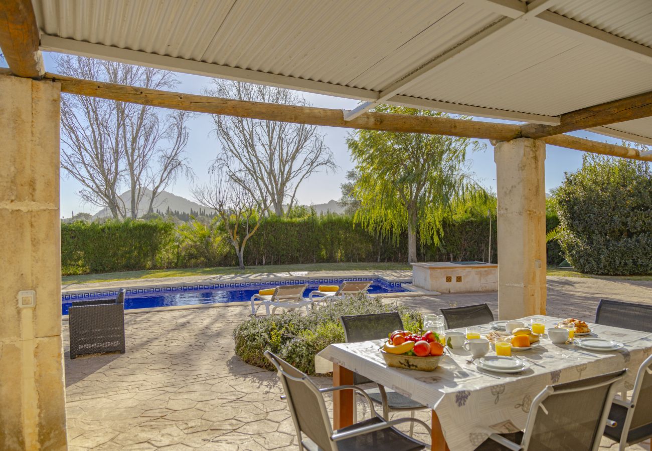 Villa in Alcudia - Finca Can Castell 1 für 6 Personen mit Schwimmbad, Grillplatz, gratis WiFi