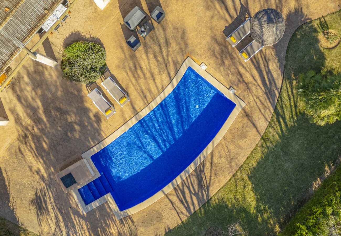 Villa in Alcudia - Finca Can Castell 1 für 6 Personen mit Schwimmbad, Grillplatz, gratis WiFi