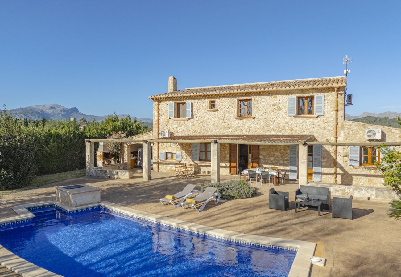 Villa in Alcudia - Finca Can Castell 1 für 6 Personen mit Schwimmbad, Grillplatz, gratis WiFi