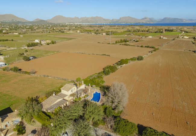 Villa in Alcudia - Finca Can Soler 2 für 8 Personen mit Schwimmbad, Grillplatz, kostenlosem Wi-Fi